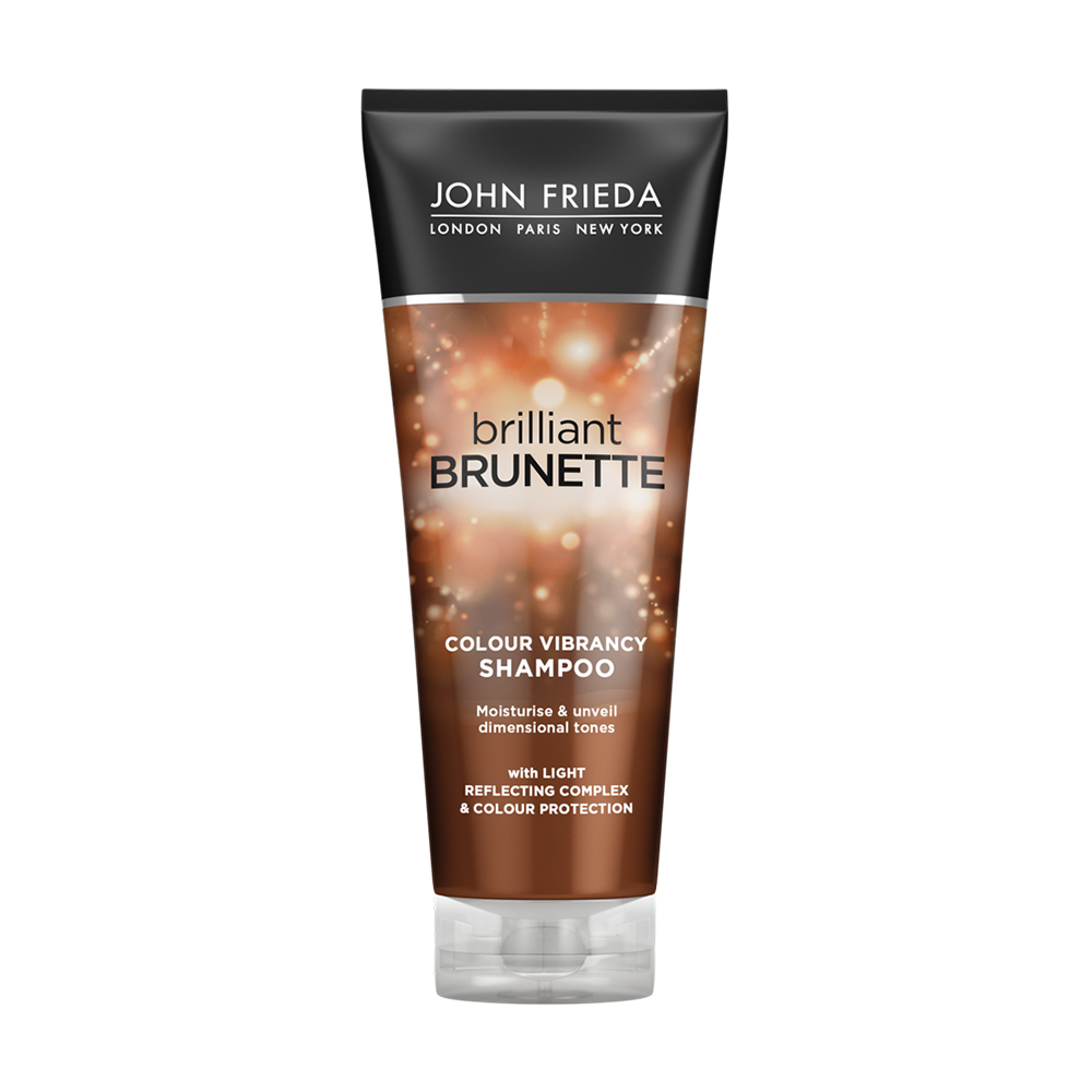 Зволожувальний шампунь для темного волосся John Frieda Brilliant Brunette Colour Protecting Moisturizing Shampoo Захист кольору, 250 мл